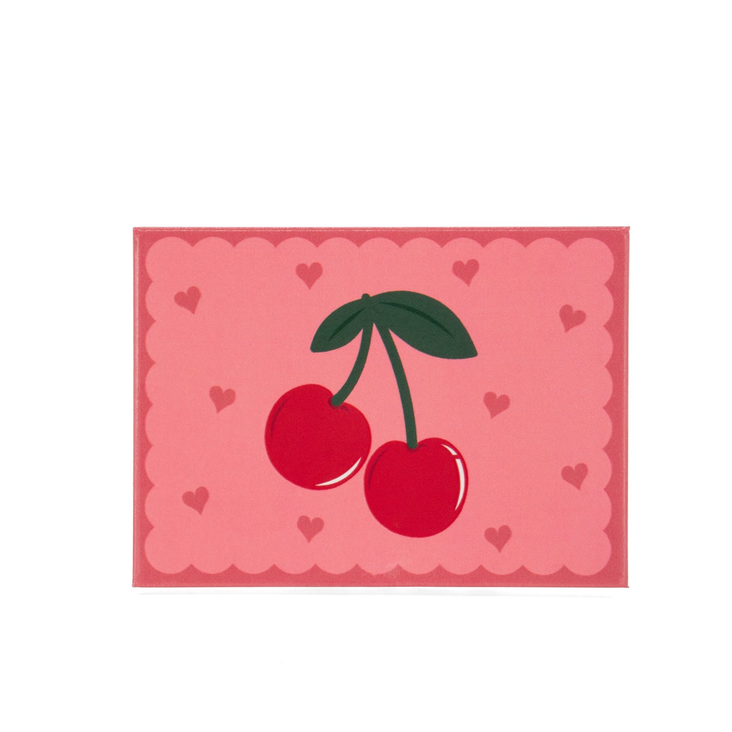 Cherry compact mirror