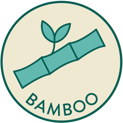 Gingerbread Bamboo Plate