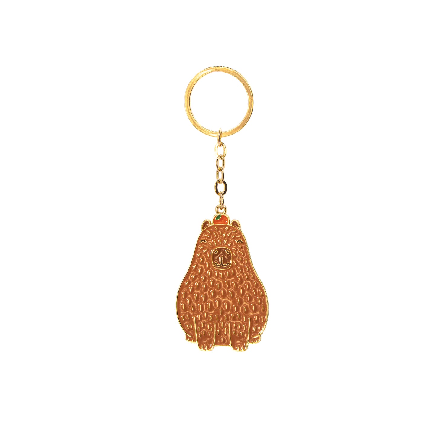 Capybara design keyring