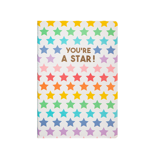 You're a star rainbow star notebook