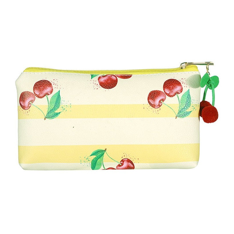 Cherry design make up bag