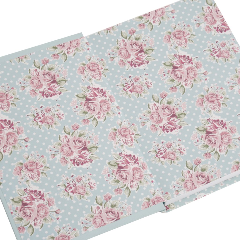 A5 hard cover notebook featuring vintage style typewriter and bird cover featuring the words Put Your Thoughts To Paper.