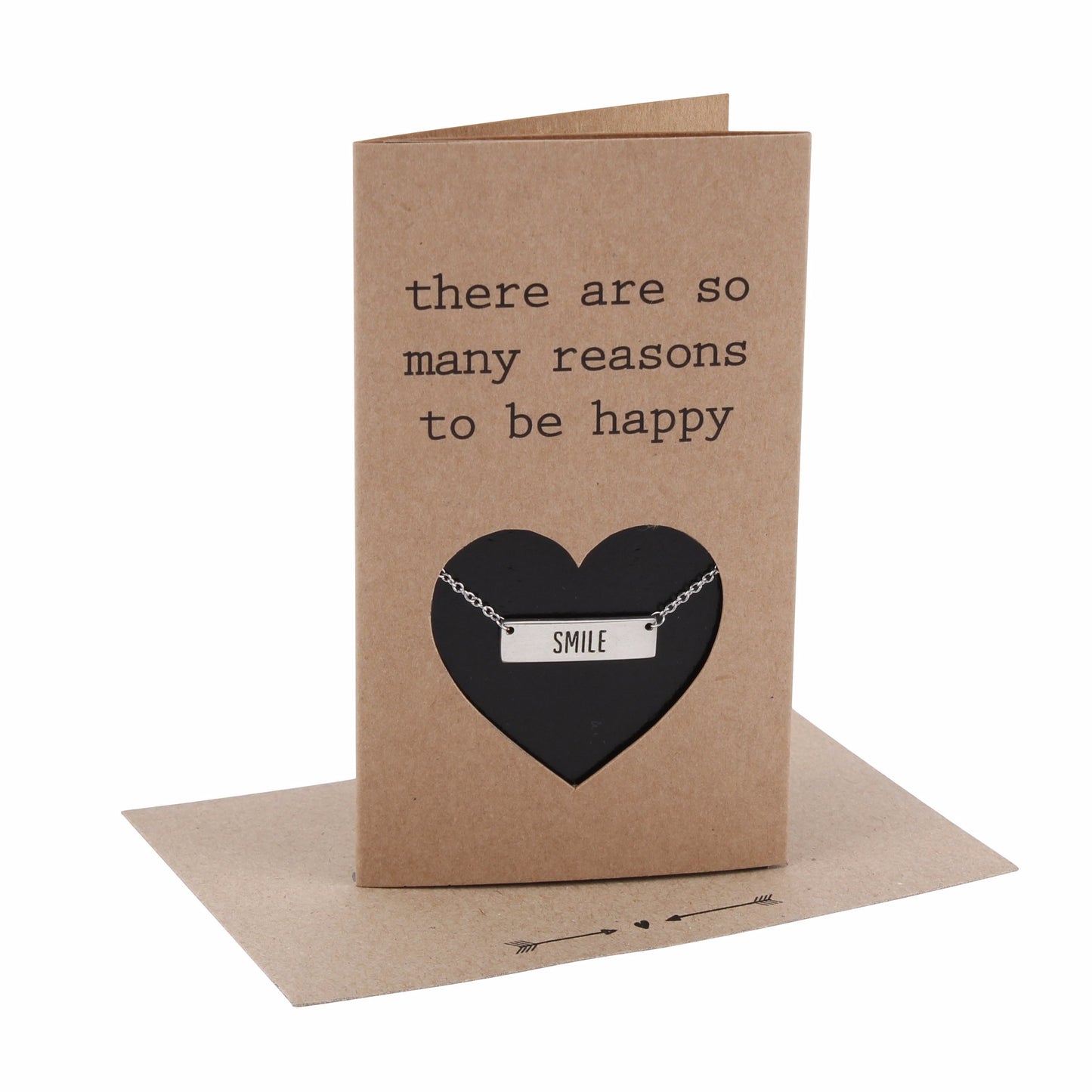 There are so many reasons to be happy - 'Smile' necklace