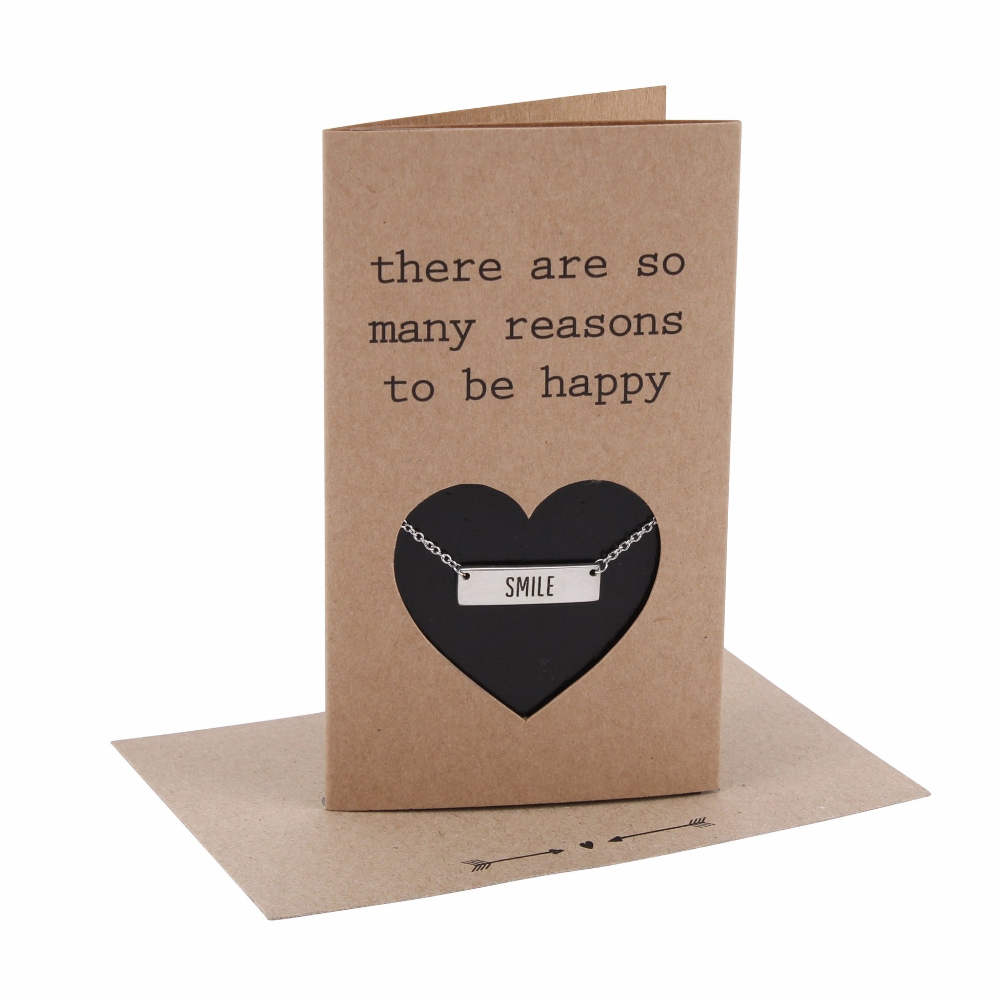 There are so many reasons to be happy - 'Smile' necklace