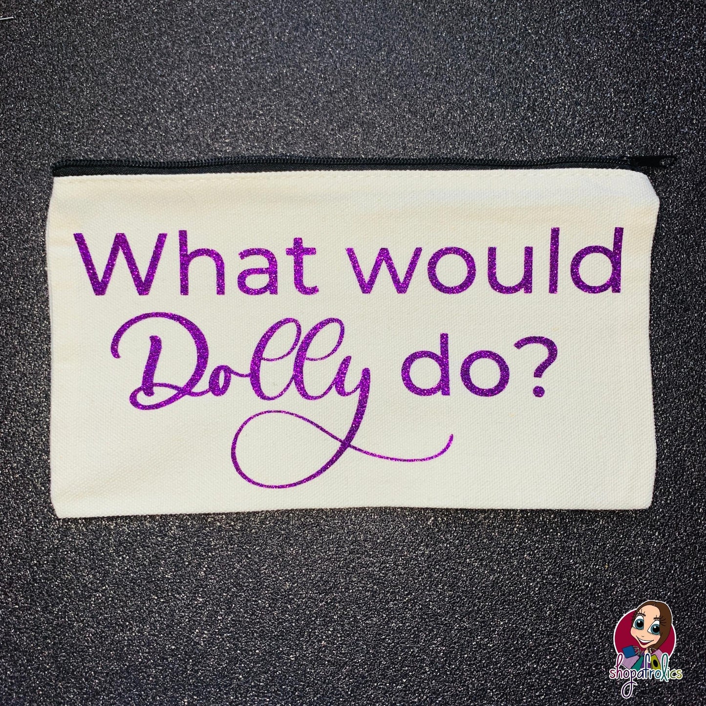 Dolly Parton inspired make up bag