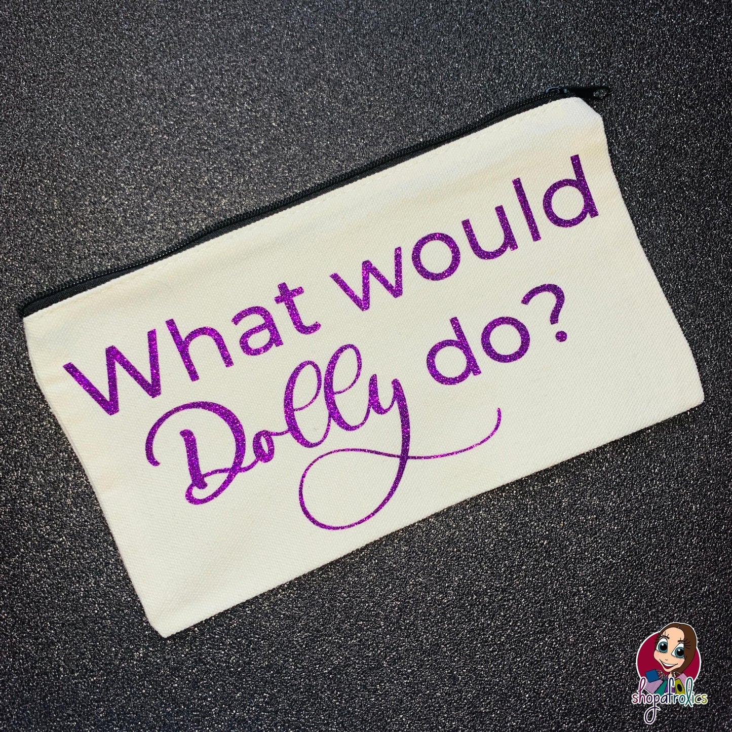 What would dolly do cosmetic bag