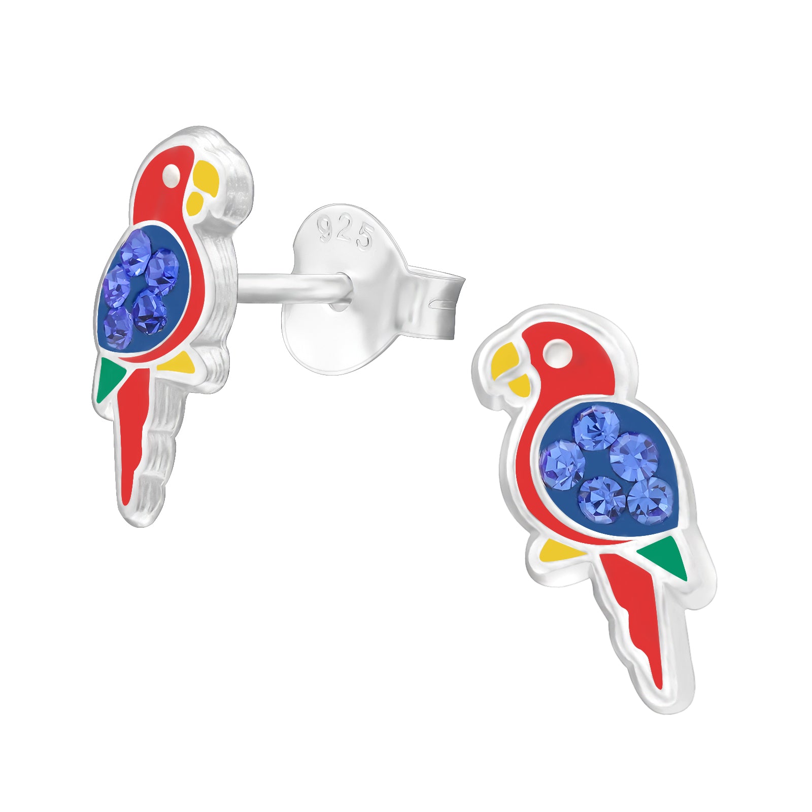 Parrot earrings