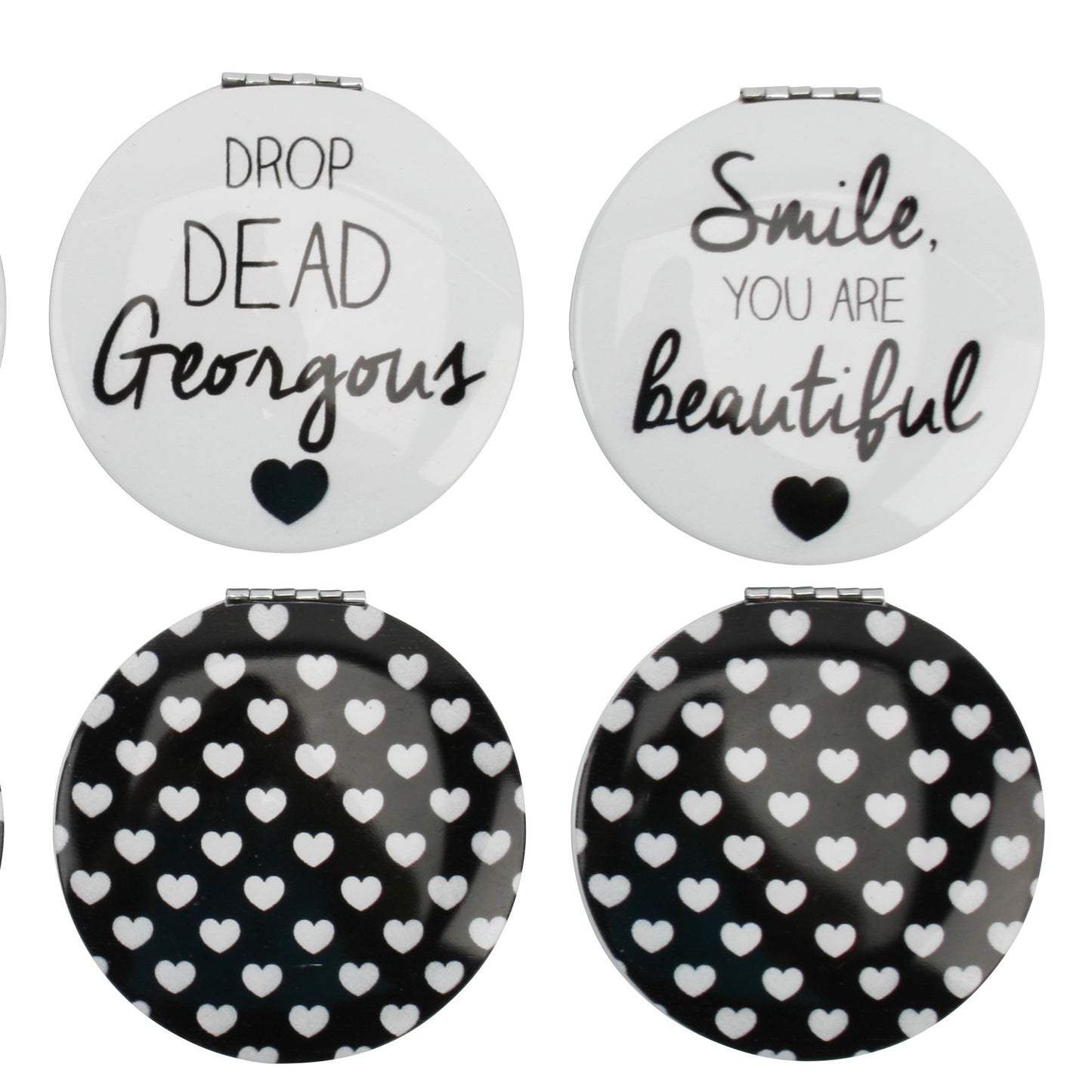 Fabulous Slogan Compact Mirrors