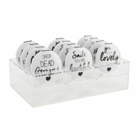 Fabulous Slogan Compact Mirrors