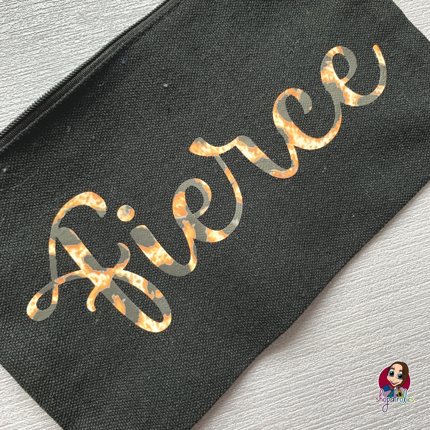 Handmade Fierce Make Up Bag