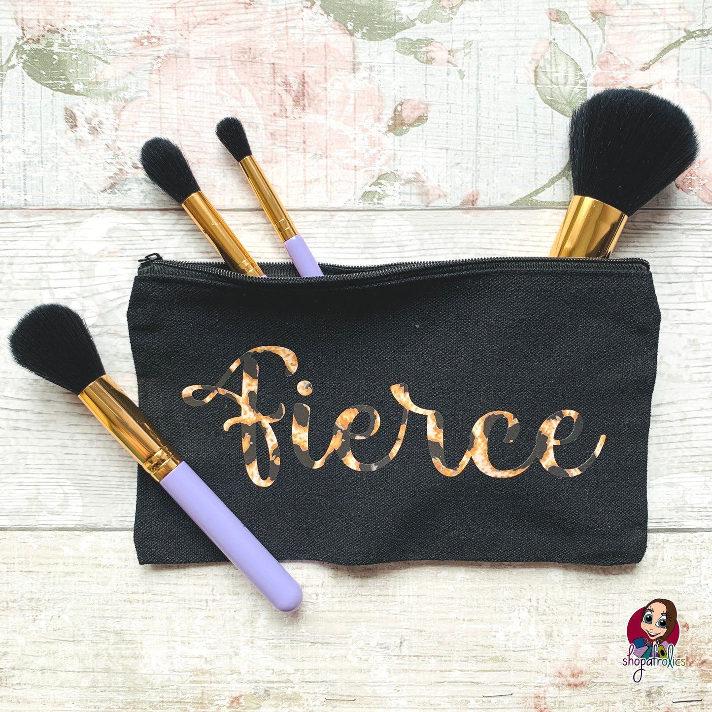 Handmade Fierce Make Up Bag