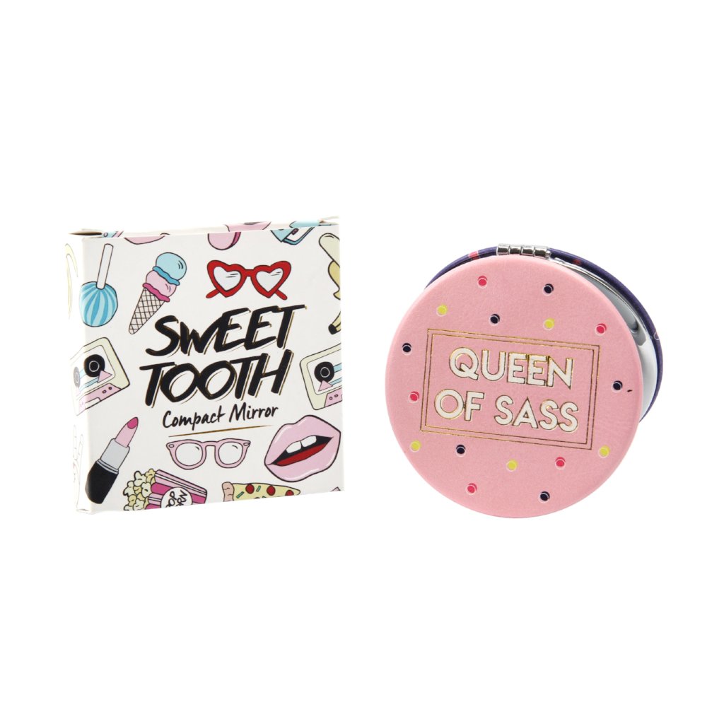 Queen of Sass Compact Mirror