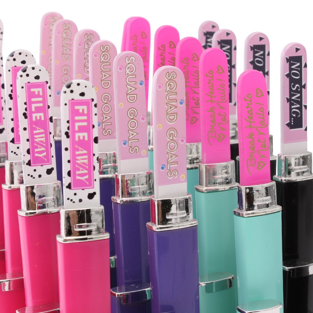 Sweet Tooth Bright Glass Nail Files