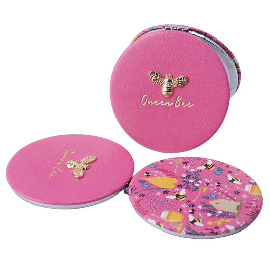 Queen Bee Compact Mirror