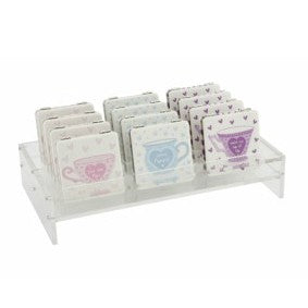 Mum slogan mirrors in choice of 3 colours - blue, pink or purple